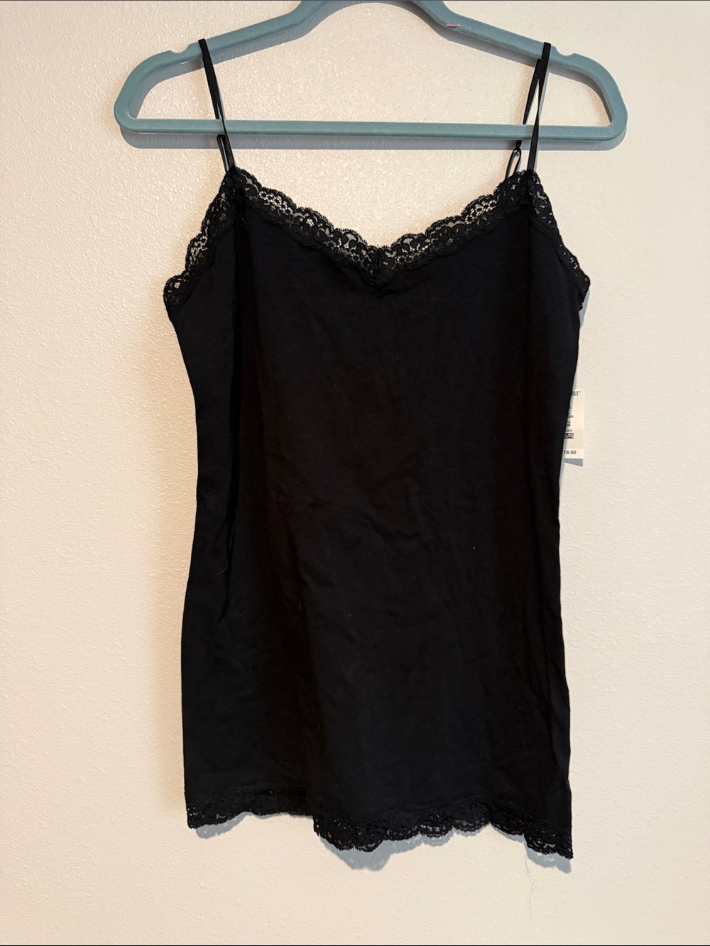 Aeropostale Black Lace-Trim Camisole